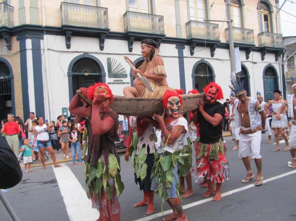Carnaval amazónico 2013 en Iquitos con pasacalle y color (FOTOS)  