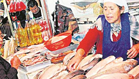 Ligero aumento en precio de pescados