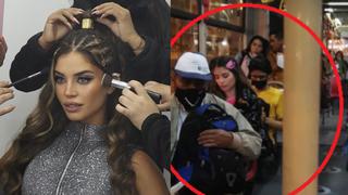 Flavia Laos tomó el Metropolitano para llegar al concierto de Bad Bunny (VIDEO)