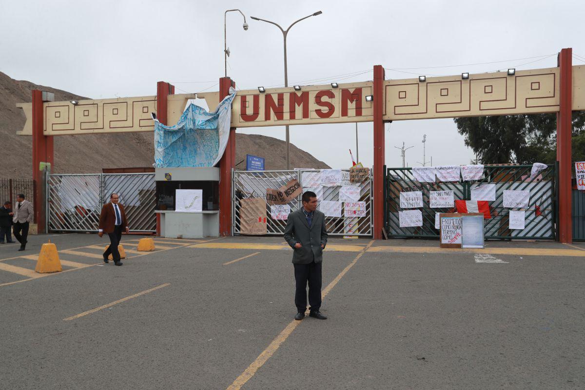 La UNMSM señaló que no dialogará con alumnos hasta la Ciudad Universitaria permanezca tomada. (Imagen referencial/Archivo)