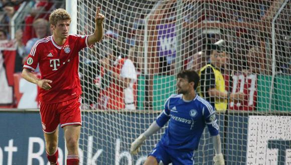 Bayern Múnich derrotó 5-0 al Rehden por la Copa Alemana (Video)