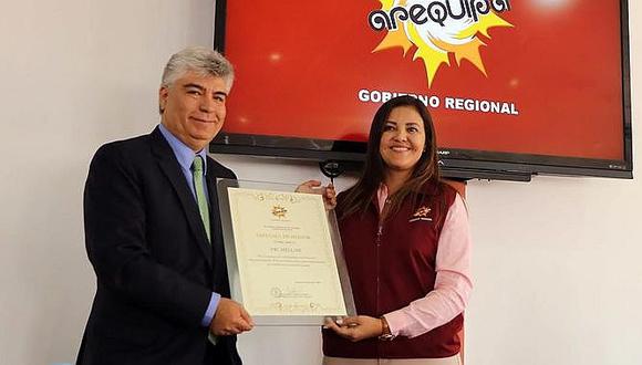 FBC Melgar recibe reconocimiento del Gobierno Regional de Arequipa