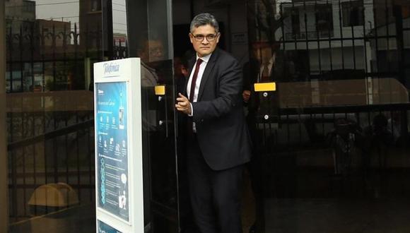 Fiscal José Domingo Pérez realiza diligencia en local de Telefónica 