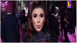 Yahaira Plasencia y su ‘spanglish’ en la gala de Premios Lo Nuestro (VIDEO)