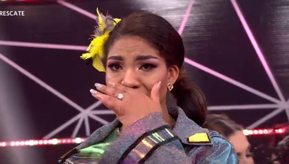 Carla Rueda fue la sexta eliminada de "Reinas del Show". (Foto: Captura América TV).