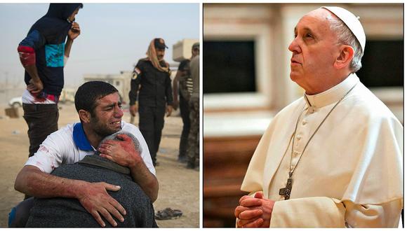 Papa Francisco: "Ninguna motivación justifica la violencia en Irak y Siria" 