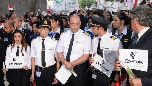 Egipto: Realizaron marcha en homenaje a víctimas de Egyptair