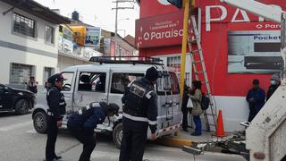 Huancayo: chofer y canes salvan de morir aplastados (VIDEO)