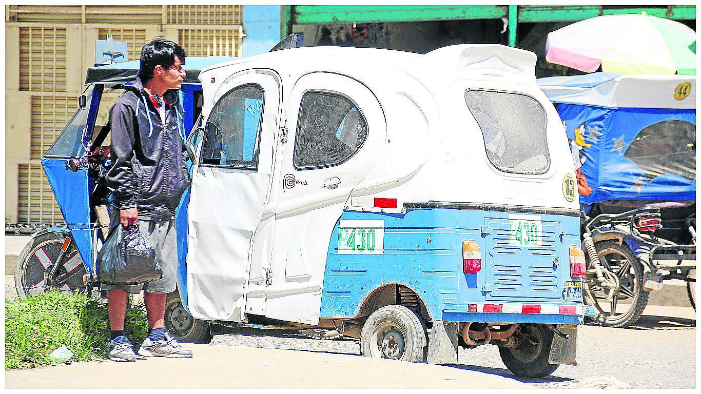 ​Mototaxis hacen del caos vehicular un dolor de cabeza