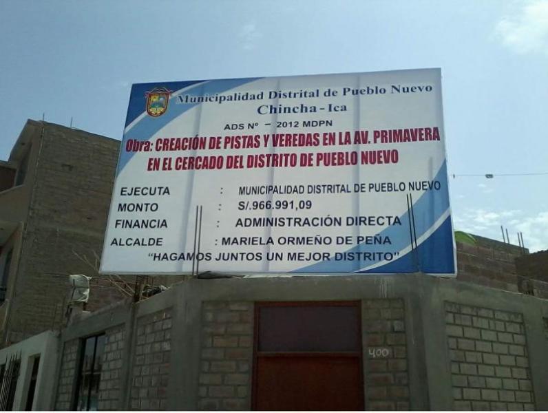 Malestar de vecinos por obra inconclusa 