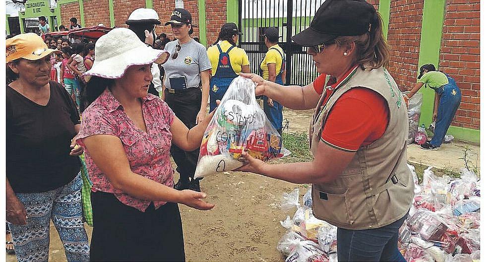 Suman esfuerzos para entrega de canastas a familias arequipeñas