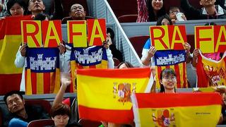 April Liu, la fanática china de Rafa Nadal que aprendió español para alentarlo