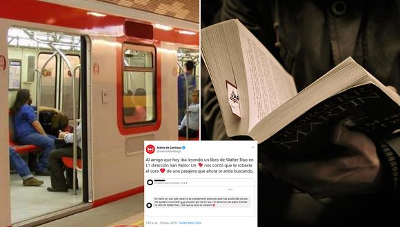 Metro ayuda a una mujer a buscar a un pasajero que le robó el corazón (FOTO)
