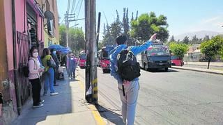 Arequipa: Paraderos cambian de lugar este lunes