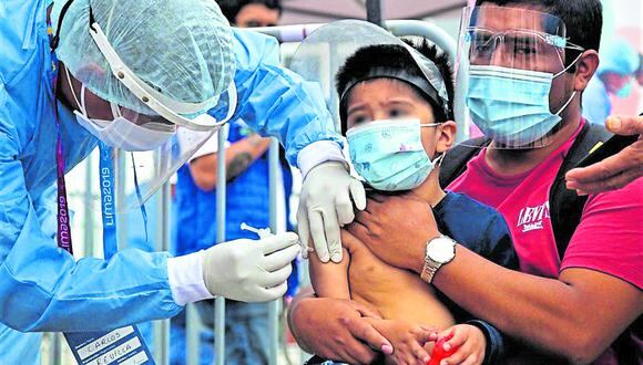 Minsa inició la inmunización de los más pequeños en Lima y resolvió iniciar distribución de dosis en las regiones más cercanas a la capital. (Foto: Difusión)