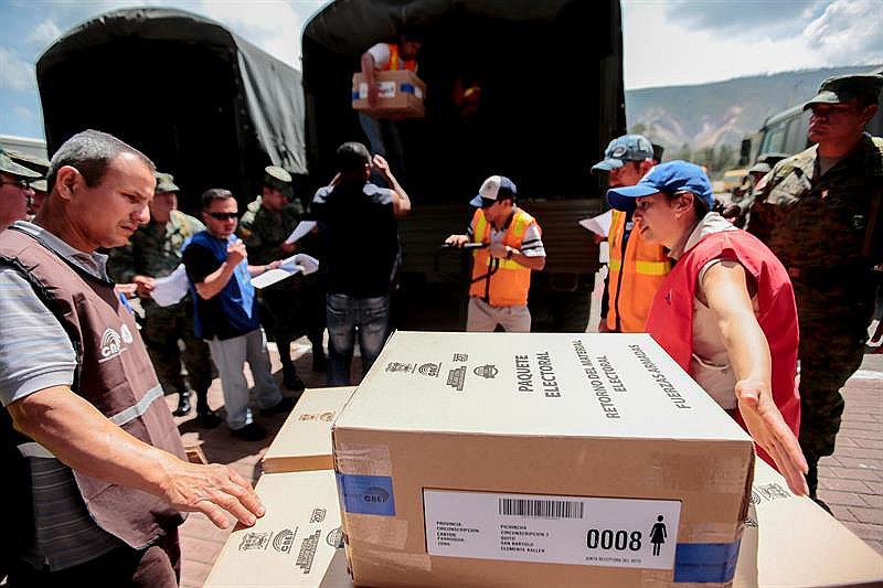 ​Elecciones en Ecuador: Todo va quedando listo para comicios de este domingo