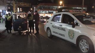 Chimbote: Mototaxista ebrio rompe en llanto tras ser detenido