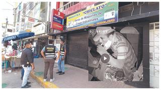 Sujeto robó S/ 40,000 de multiagente bancario en pleno centro de Chiclayo