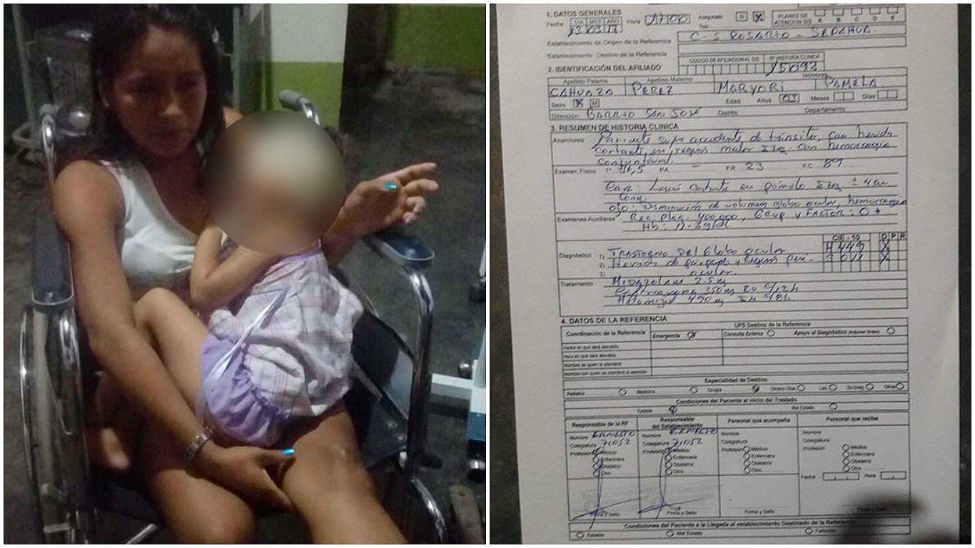 Ucayali: no dan permiso para que niña viaje a Lima a salvar su vida