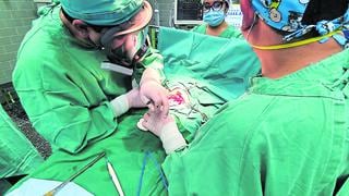 Médicos de  EsSalud en Huancayo extraen tumor de un kilo a bebé de tres meses 