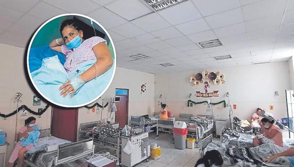 Hermosa niña de padres leonardinos es la primera bebé en las primeras horas de Navidad. Nació en el Hospital de EsSalud.