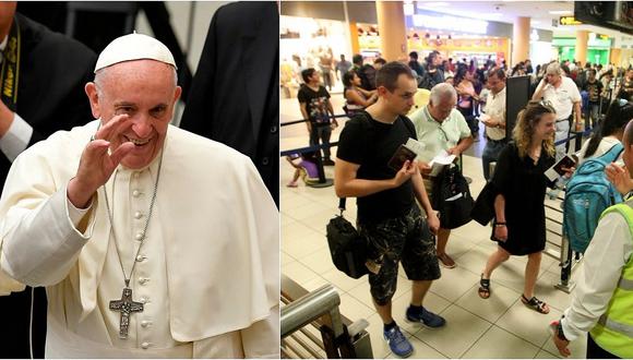 Un millón de extranjeros llegarán por visita del papa Francisco
