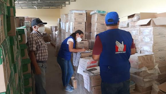 256 toneladas de material educativo, que permanece en almacenes de UGEL Piura, La Unión, Sechura y Tambogrande, corren riesgo de no ser entregados.