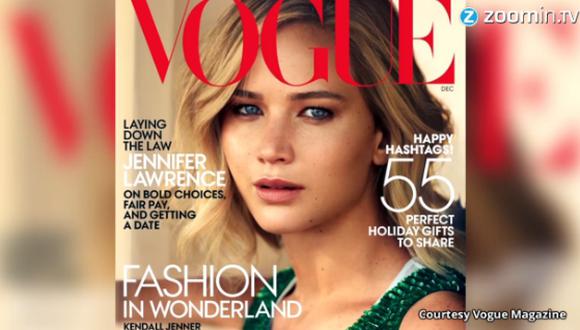 Jennifer Lawrence es la portada de la revista Vogue (VIDEO)