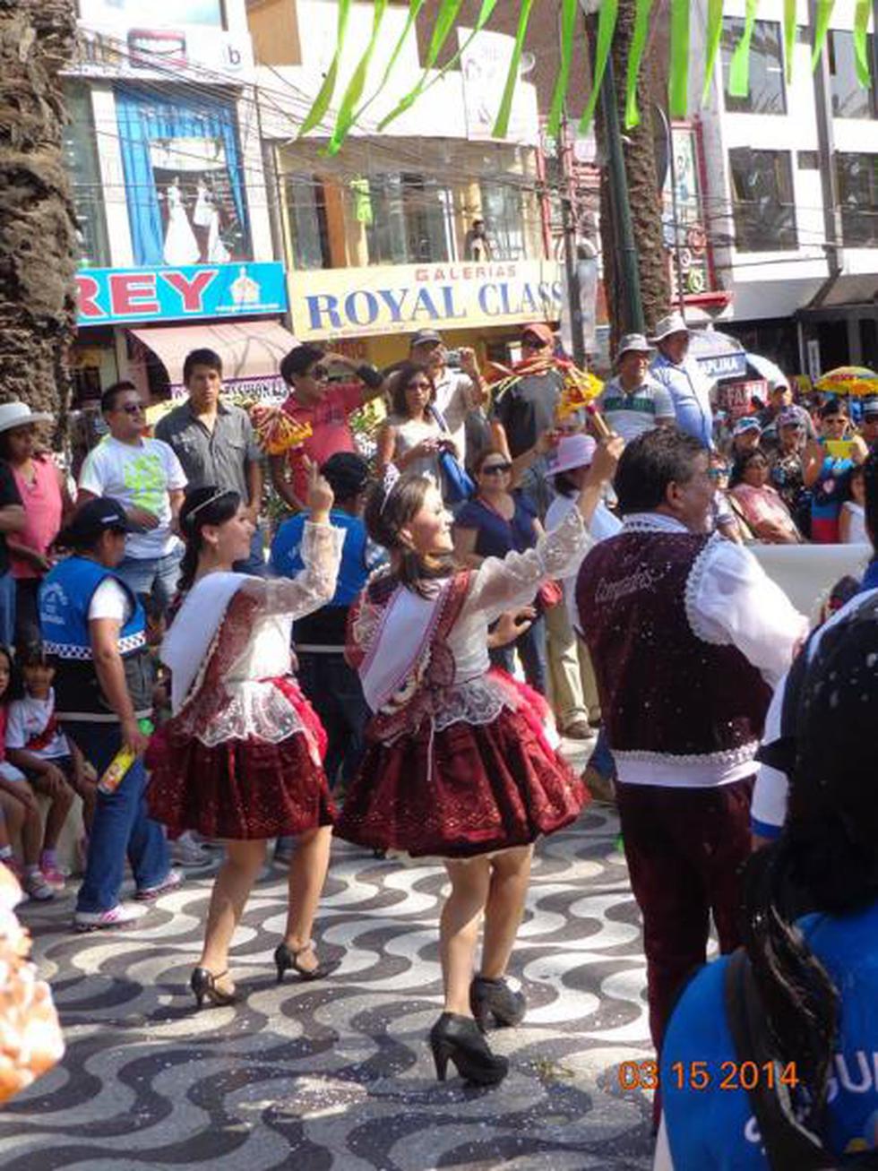Revive lo mejor del pasacalle internacional de Tacna