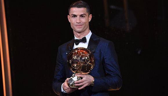 Cristiano Ronaldo ganó su quinto Balón de oro e igualó a Lionel Messi