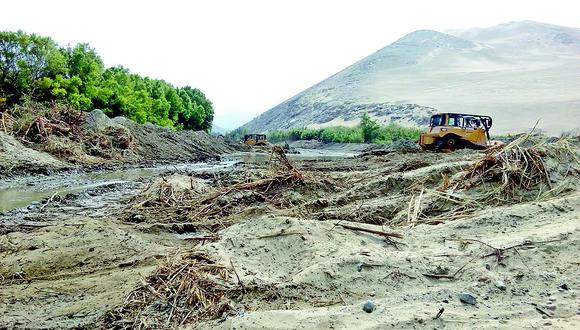 Agricultores preocupados por el incremento del caudal de río Casma