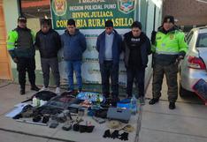 Puno: banda dedicada al robo de autopartes es capturada tras persecución en Progreso – Azángaro