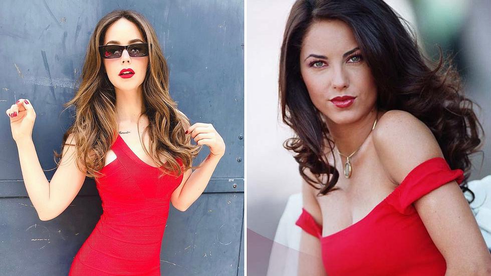 Camila Sodi impacta luego de posar con iconico vestido rojo que uso Barbara Mori en Rubi ESPECTACULOS CORREO
