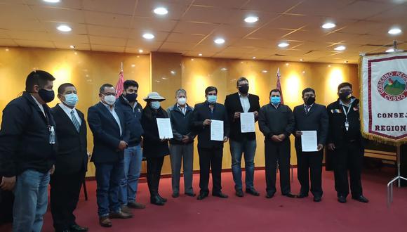 Representantes de siete regiones participaron en una reunión en Cusco