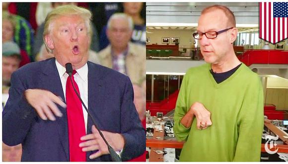 Donald Trump: la ocasión que el presidente electo se burló de periodista discapacitado (VIDEO)