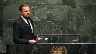 Leonardo Di Caprio en la ONU: Lee el discurso del actor sobre el cambio climático