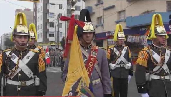 Delegaciones militares del extranjero estuvieron en desfile  