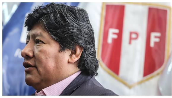 Edwin Oviedo afirma que no renunciará a la FPF y aclara vínculo con César Hinostroza 