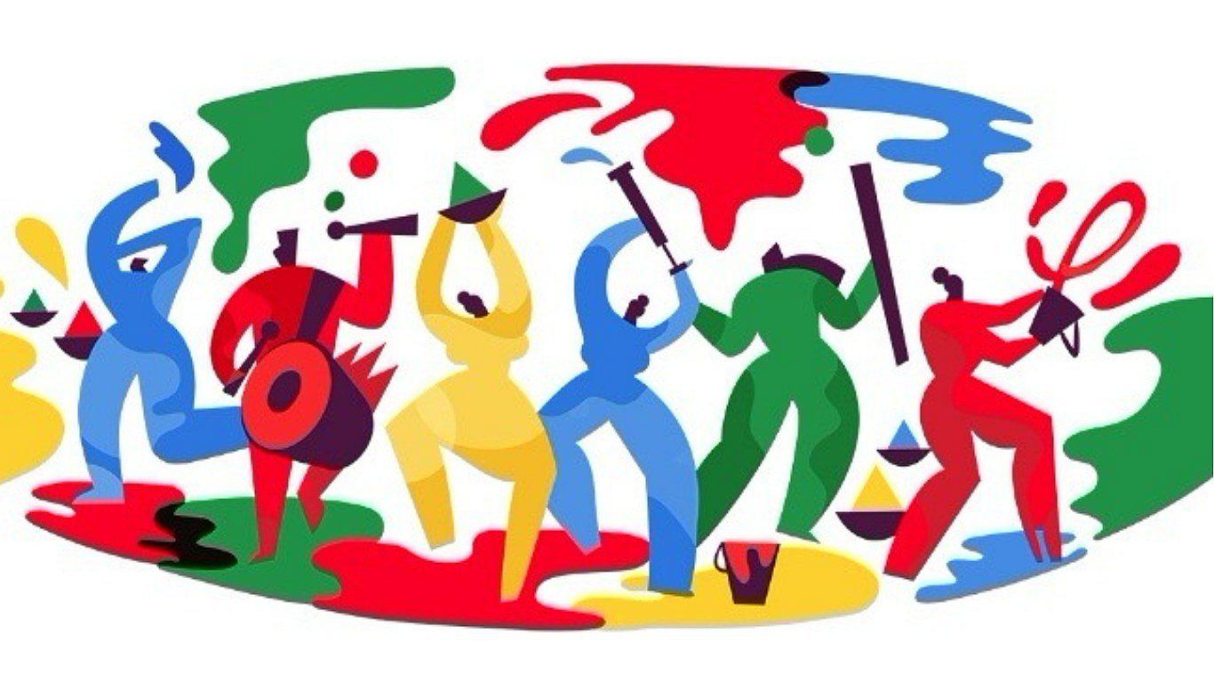 ¿Qué es el 'Holi'? Google le rinde homenaje con doodle (FOTOS)