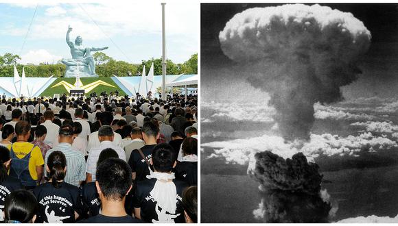 Nagasaki conmemora los 71 años del bombardeo atómico (VIDEO)