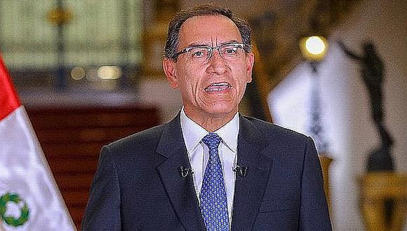 Aprobación de Martín Vizcarra desciende a 44%, 12 puntos menos que el mes anterior