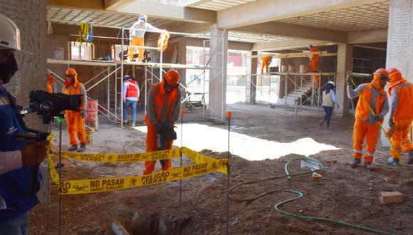 Primera piedra se puso el 4 de octubre del 2021 y tenía un plazo de 1 año y 4 meses. (Foto: Difusión)