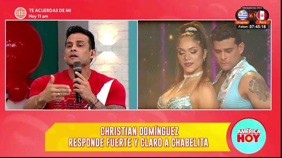 Christian Domínguez apologizes to his eldest daughter