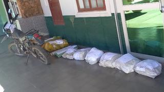 Efectivos de la Policía incautan material metálico de dudosa procedencia en Huancavelica