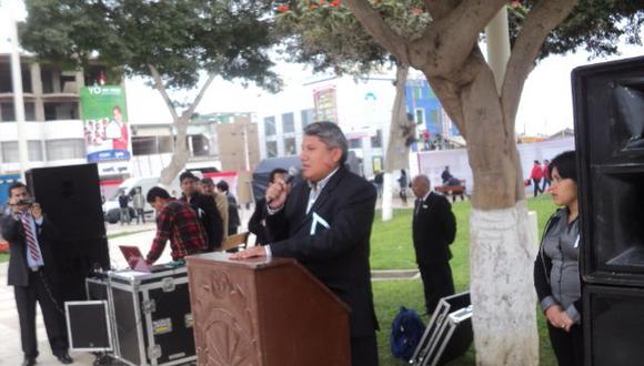 Alcalde de Pisco Jesús Echegaray infringe neutralidad electoral 