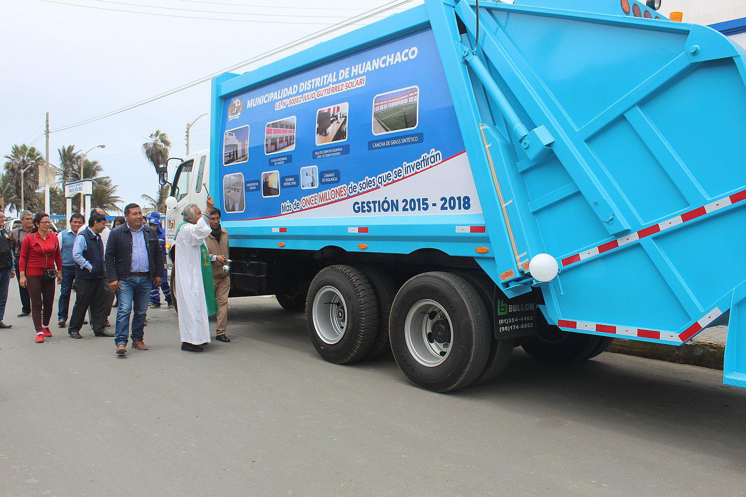 Huanchaco: Adquieren maquinaria para reforzar el recojo de basura