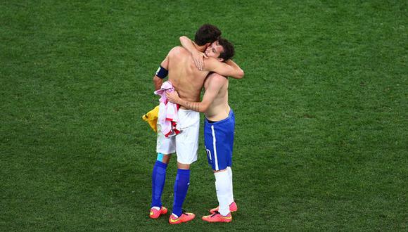 Jugadores de Croacia que fueron captados desnudos son buenos amigos (FOTOS)