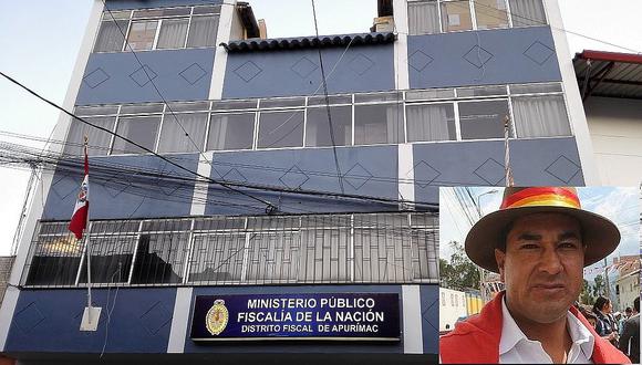 Fiscal de Ministerio Público en Andahuaylas fue asesor de alcalde Narciso Campos