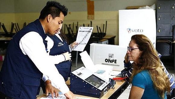 ONPE capacitará a 500 mil miembros de mesa para elecciones parlamentarias 2020