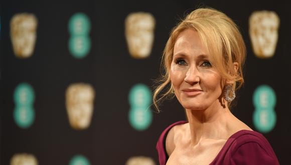 J. K. Rowling durante los premios BAFTA celebrados en Londres, el 12 de febrero 2017. (Foto: AFP)